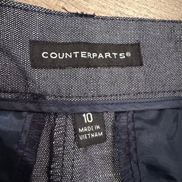 Womens Counterparts Slim Fit Trousers Size Denim Color New Size 10 - Picture 6 of 9